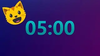 5 minute Timer ⏱⏱⏱⏱⏱