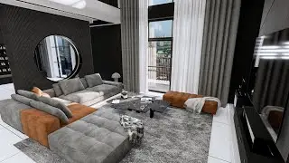 MINIMALIST MODERN LIVING ROOM DESIGN IDEA, SMALL LIVING AREA DESIGN SPACE #130