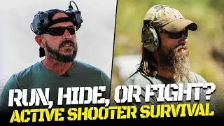 Should You Run, Hide, or Fight in an Active Shooter Situation? Range Talk with @SifuAlanBaker