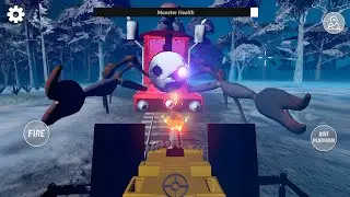 Choo Choo Charles game for Mobile - Scary Spider Train Survival 1 (part 1)