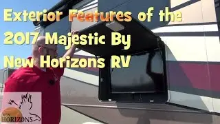 Внешние особенности автодома Majestic by New Horizons 2017 года