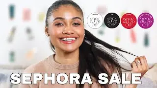 РЕКОМЕНДАЦИИ ПО ЧИСТОЙ КРАСОТЕ В РАМКАХ АКЦИИ SEPHORA SAVINGS EVENT // мои рекомендации по уходу за кожей и волосами из распродажи Sephora!