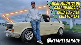COMO É UM FIAT 147 MONTADO NO ESTILO ANOS 80 COM MOTOR 1050 PREPARADO, CARBURADOR 2E E MUITO MAIS...