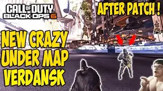 CALL OF DUTY WARZONE NEW CRAZY UNDER THE MAP GLITCH ON VERDANSK AFTER PATCH