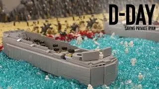 Lego D-Day MOC from Saving Private Ryan | Brickfair VA collab with LegoBoy12