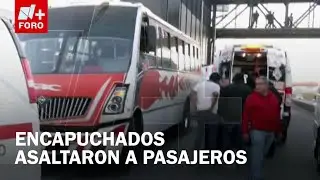 Asalto a transporte público deja dos lesionados en Valle de Chalco - Estrictamente Personal