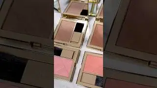 Live swatches of new Burberry Outdoor powder blushes