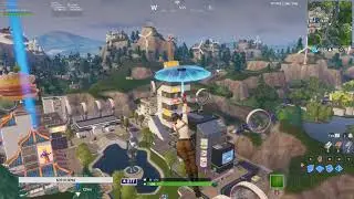 A game of fortnite after only 30 days of playing