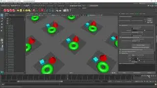 Maya viewport performance comparison of the aiStandIn and GPU cache nodes