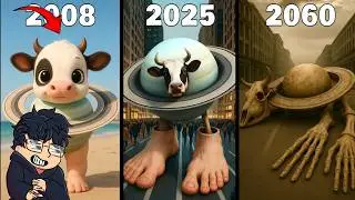 LA VACA SATURNO SATURNITA SAD BIRTH TO DEATH !! (ITALIAN BRAINROT)