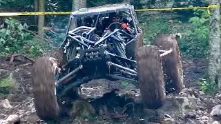 Mud-Slinging Mayhem: High Horsepower Rock Bouncer Action  Course1!
