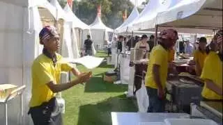 Roti Canai Man making flying bread at Sydney Malaysia Fest (MFest)