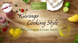 Making Smoothies and Sorbets in Kuvings Whole Slow Juicer