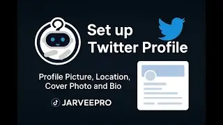Change Twitter Profile Picture, Cover Photo, Location, and BIO with JarveePro