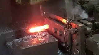 FORGING PROCESS OF IRONFILES | STEEL FILES | Tang holder
