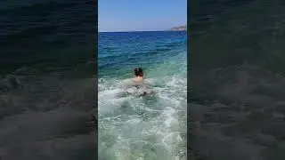 Albanian hot girl on the beach #shorts