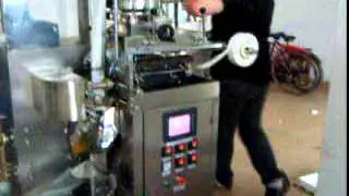 Automatic Green Tea bag packing machine inner and outer bag Download