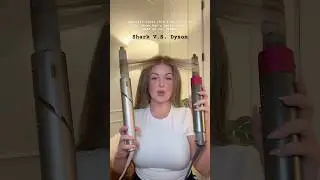 Are they the same? - Shark V.S. Dyson  #dysonairwrap #hairtutorial #hair #beauty