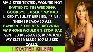 My Sister Texted: &ldquo;You&rsquo;re Not Invited to the Wedding. Goodbye, Loser.&rdquo; So I Drained Checking Account