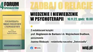 Wiedzenie i niewiedzenie w psychoterapii