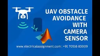 UAV Obstacle Avoidance with Camera Sensor | MATLAB Simulation & Autonomous Navigation