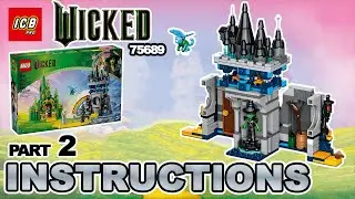 LEGO Emerald City & Kiamo Ko Castle 75689 &ndash; 4K Build Instructions Slideshow (Part 2 of 2)