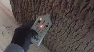 Finding covered/hidden/buried electrical boxes using a Greenlee tone generator