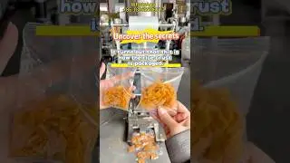 Chips Packing Machine #popcornpackaging #snackfoods #granulepackingmachine #nitrogen-filledpackaging