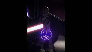 Knightfall Vader Vs Mace Windu#starwars #darthvader #macewindu #shorts