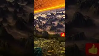 Capturing the Sun in a Chinese Painting ☀️🖌️ | Unique Artistic Conception