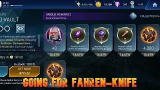On a quest to obtain the Fahren-Knife | Vault Opening | Injustice 2 Mobile
