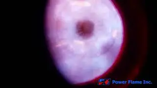 Power Flame Cmax Burner at High Fire