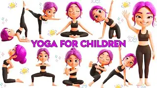 Yoga for Strong Back for Kids | Improve Strength & Posture | Yoga for Children