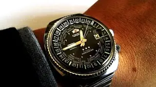 Orient World Diver Review (vintage version of the ORIENT automatic KING MASTER WZ0371EM)
