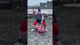 Dinnie Stone Deadlifts