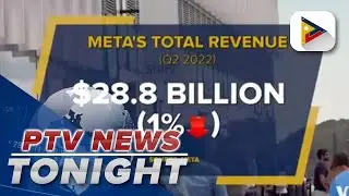 Facebook's owner Meta posts first-ever quarterly revenue drop