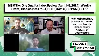 MSM Tier One Quality Index Review (April 1-5, 2024): Weekly Stats, Classic InfoArb