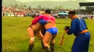 Mongol naadam wrestling 2005 round7