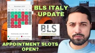 BLS Italy Update | Appointment 2025