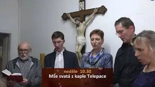 M&scaron;e svat&aacute; z kaple Telepace | ŽIVĚ na @tv_noe