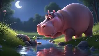 Pink Baby Hippo Jungle Adventure 🦛 | Magical Forest Story for Kids | 3D Cartoon Hindi 