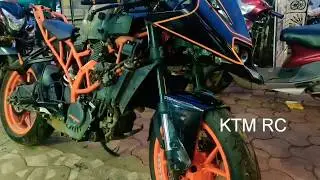 Ktm rc full body vinyl wrap with shark stickers by RELIABLE GRAPHICS