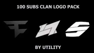 utility 100 subs clan logo pack