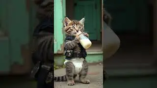 😻Meowy Cute Kitten Cop!😹