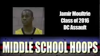 Jamir Moultrie Class of 2016 - DC Assault - MiddleSchoolHoops.com - Spotlight Tip Off