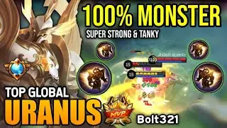 URANUS BEST BUILD 2022 | TOP GLOBAL URANUS GAMEPLAY | MOBILE LEGENDS