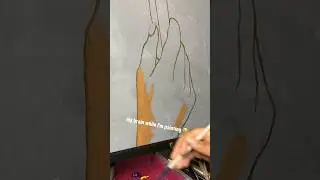 I Got Deported By Six 🗣️ #shorts #art #artshorts #painting