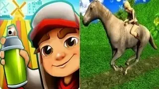 Subway run vs Subway Horse Run