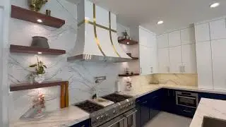 Check out this one of a kind custom transitional two color kitchen remodel In Irvine Orange County