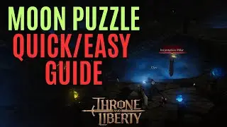 At the Lycan's Hall (Moon Puzzle) Throne and Liberty |Quick and Easy GUIDE!